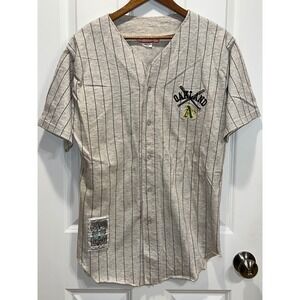 Vintage Oakland Athletics Jersey Cooperstown Collection College Concepts Mens L